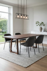 Modern European furniture - Rectangular Wooden Dining Table - www.oroa.com