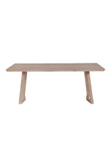 Modern European furniture - Rectangular Wooden Dining Table - www.oroa.com