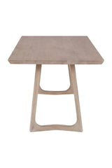 Modern European furniture - Rectangular Wooden Dining Table - www.oroa.com