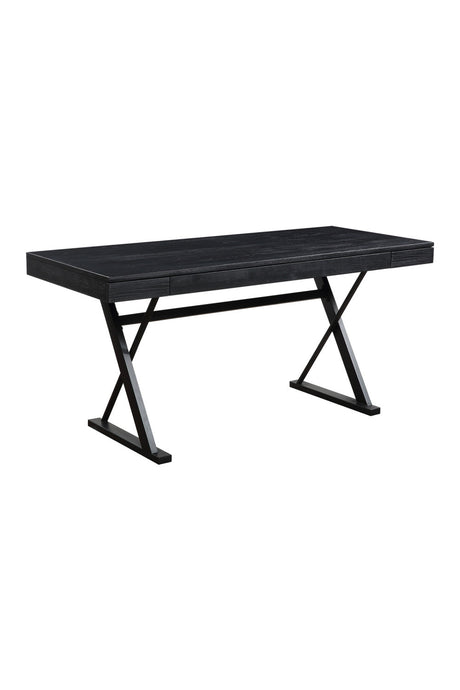 Modern European furniture - Trestle Framed Wooden Desk - www.oroa.com