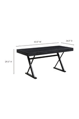 Modern European furniture - Trestle Framed Wooden Desk - www.oroa.com