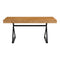 Modern European furniture - Trestle Framed Wooden Desk - www.oroa.com