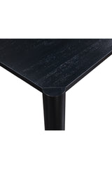 Modern European furniture - Black Oak Dining Table - www.oroa.com