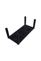 Modern European furniture - Black Oak Dining Table - www.oroa.com