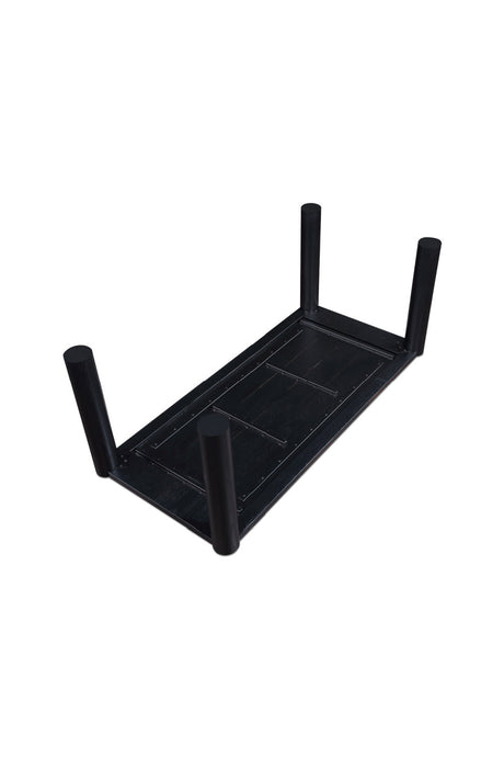 Modern European furniture - Black Oak Dining Table - www.oroa.com