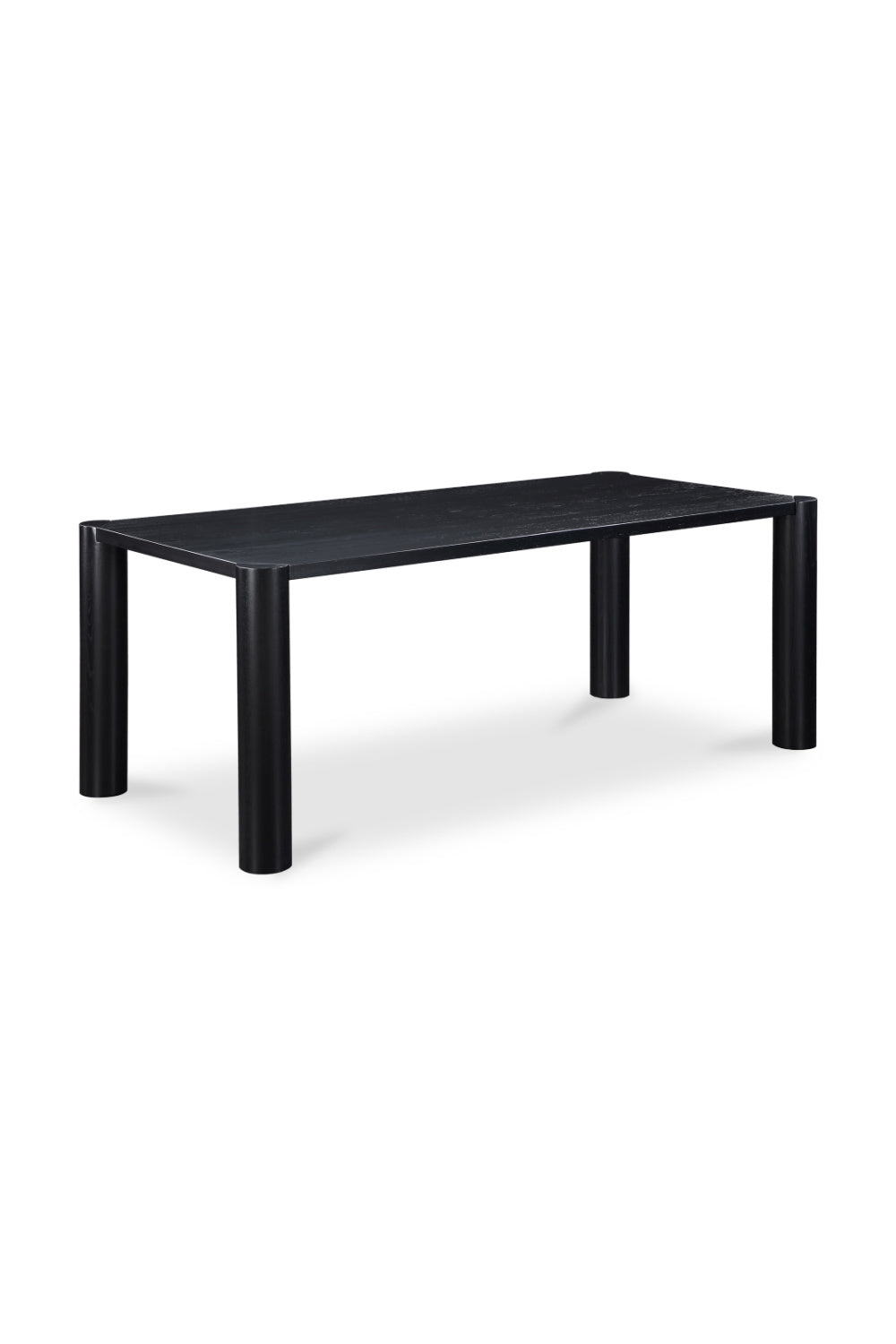 Black Oak Dining Table | Novi Living Post | Oroa.com