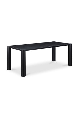 Black Oak Dining Table | Novi Living Post | Oroa.com