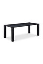 Modern European furniture - Black Oak Dining Table - www.oroa.com