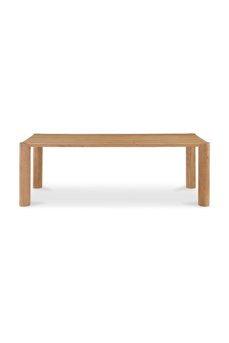 Natural Oak Dining Table | Novi Living Post | Oroa.com