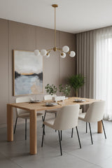 Modern European furniture - Natural Oak Dining Table - www.oroa.com
