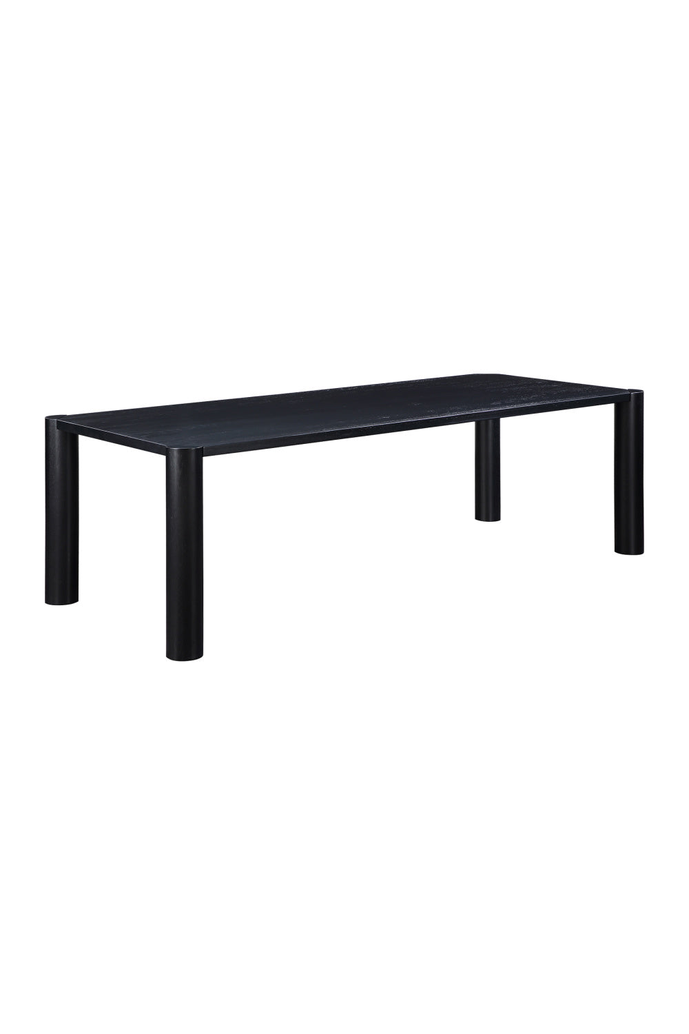 Black Oak Dining Table | Novi Living Post | Oroa.com