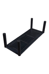 Modern European furniture - Black Oak Dining Table - www.oroa.com