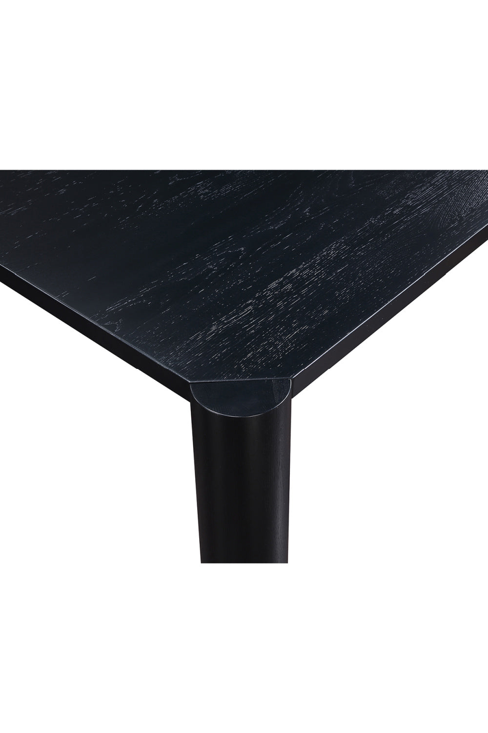 Black Oak Dining Table | Novi Living Post | Oroa.com