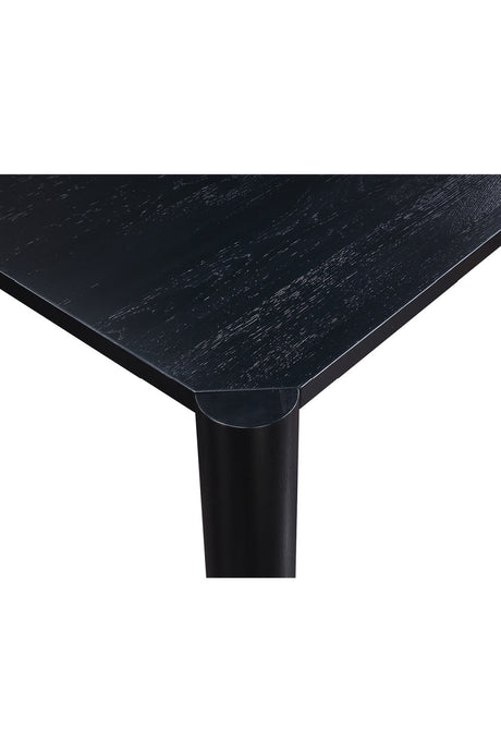 Modern European furniture - Black Oak Dining Table - www.oroa.com