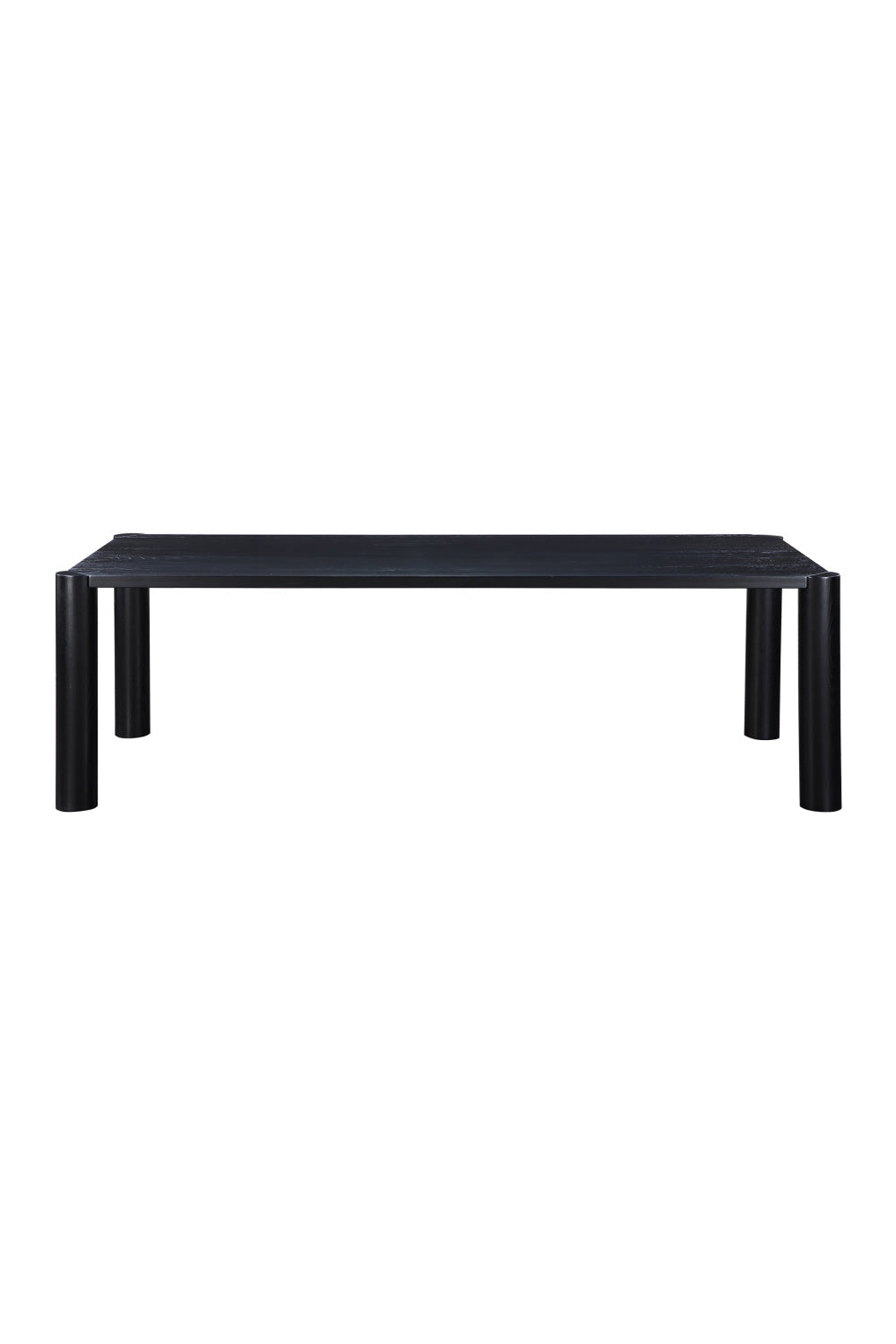Black Oak Dining Table | Novi Living Post | Oroa.com