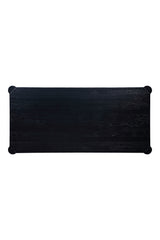 Modern European furniture - Black Oak Dining Table - www.oroa.com