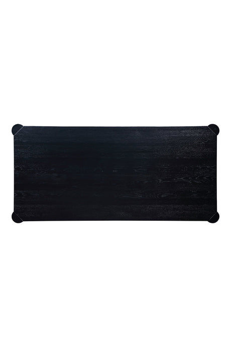 Modern European furniture - Black Oak Dining Table - www.oroa.com