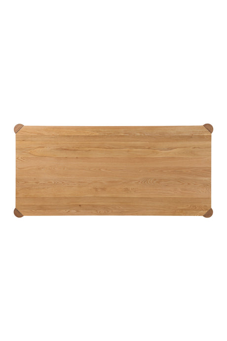 Modern European furniture - Natural Oak Dining Table - www.oroa.com
