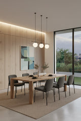 Modern European furniture - Natural Oak Dining Table - www.oroa.com