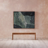Modern European furniture - Solid Wood Slatted Bench - www.oroa.com