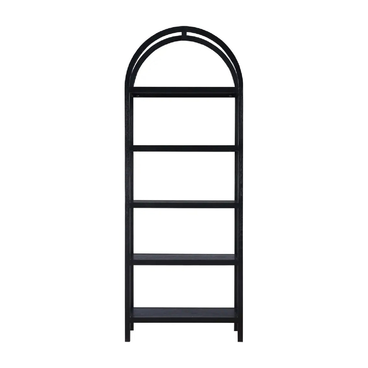 Solid Oak Arched Bookcase | Novi Living Eero