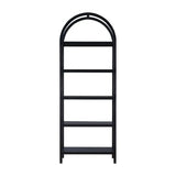 Modern European furniture - Solid Oak Arched Bookcase - www.oroa.com