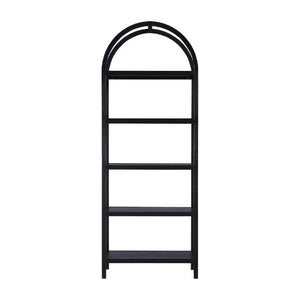 Solid Oak Arched Bookcase | Novi Living Eero