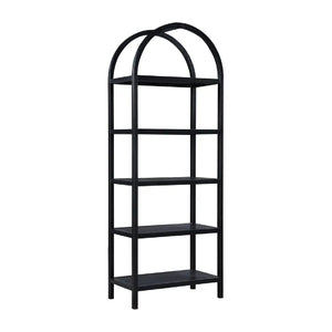 Solid Oak Arched Bookcase | Novi Living Eero