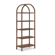Modern European furniture - Solid Walnut Arched Bookcase - www.oroa.com