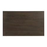 Modern European furniture - Oak Cross-Base Rectangular Coffee Table - www.oroa.com