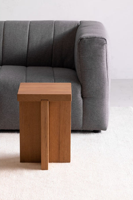 Natural Oak Square Coffee Table | Novi Living Folke | Oroa.com