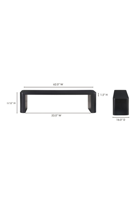 Modern European furniture - Solid Oak Dining Bench - www.oroa.com