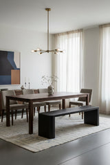 Modern European furniture - Solid Oak Dining Bench - www.oroa.com