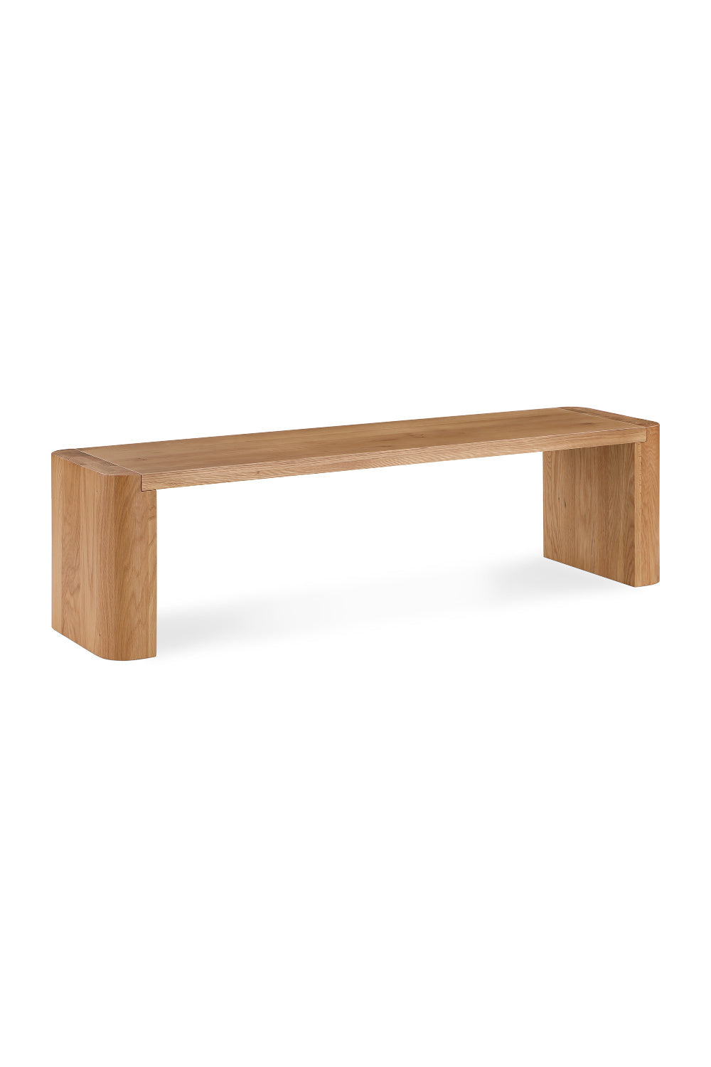 Solid Oak Dining Bench | Novi Living Post | Oroa.com