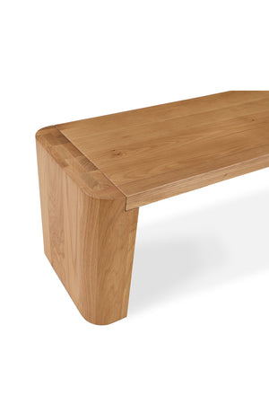 Solid Oak Dining Bench | Novi Living Post | Oroa.com