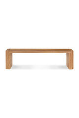 Modern European furniture - Solid Oak Dining Bench - www.oroa.com
