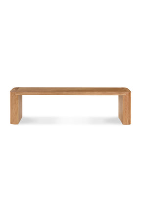 Modern European furniture - Solid Oak Dining Bench - www.oroa.com