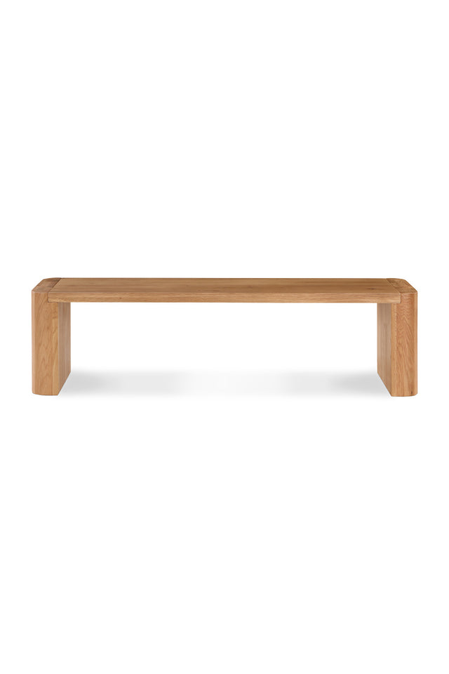 Solid Oak Dining Bench | Novi Living Post | Oroa.com