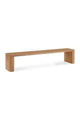 Modern European furniture - Solid Oak Dining Bench L - www.oroa.com