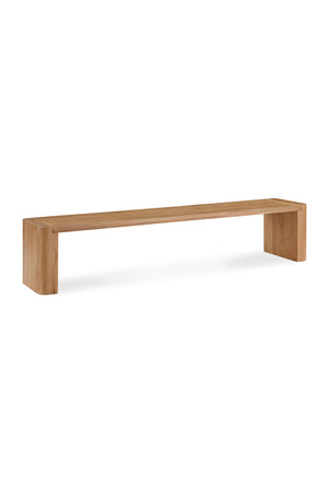 Solid Oak Dining Bench L | Novi Living Post | Oroa.com