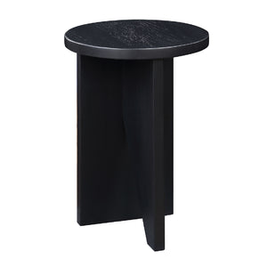 Modern European furniture - Wooden Cross-Base Accent Table - www.oroa.com