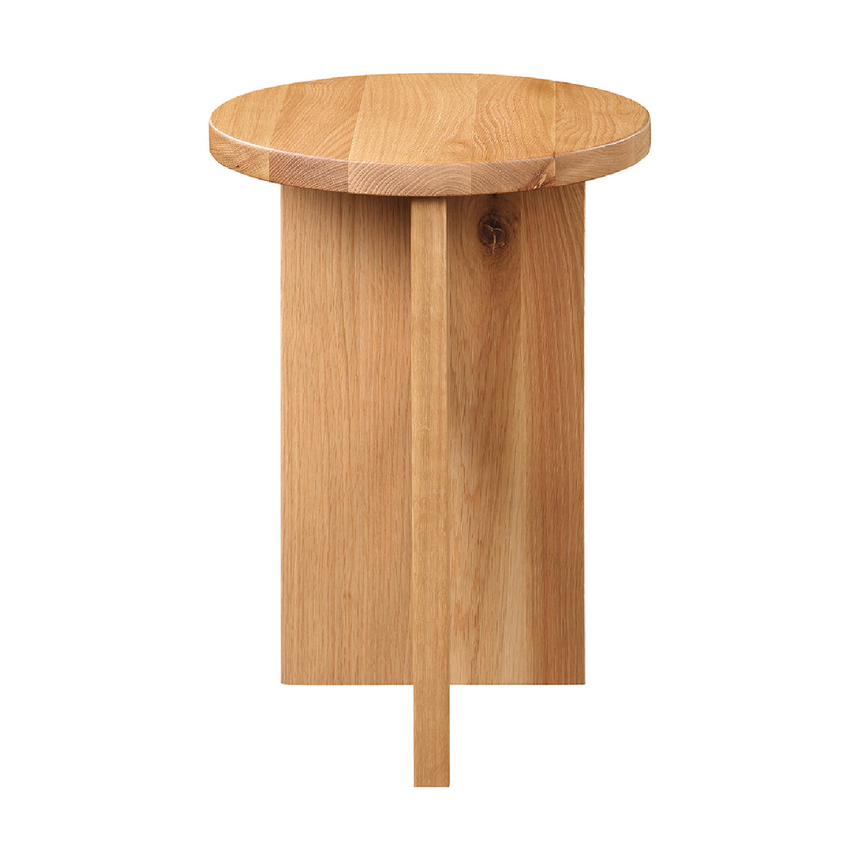 Modern European furniture - Wooden Cross-Base Accent Table - www.oroa.com