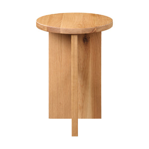 Modern European furniture - Wooden Cross-Base Accent Table - www.oroa.com