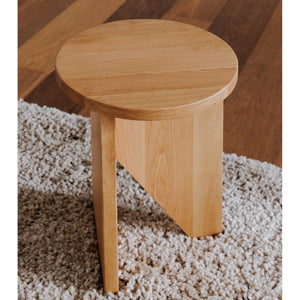 Modern European furniture - Wooden Cross-Base Accent Table - www.oroa.com