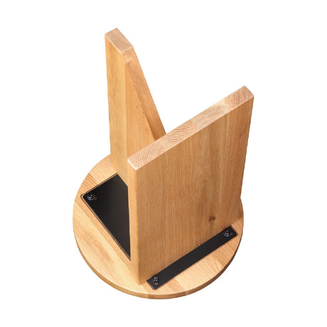 Modern European furniture - Wooden Cross-Base Accent Table - www.oroa.com