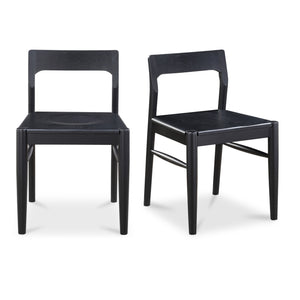 Modern European furniture - Solid Wood Open-Back Dining Chair - www.oroa.com