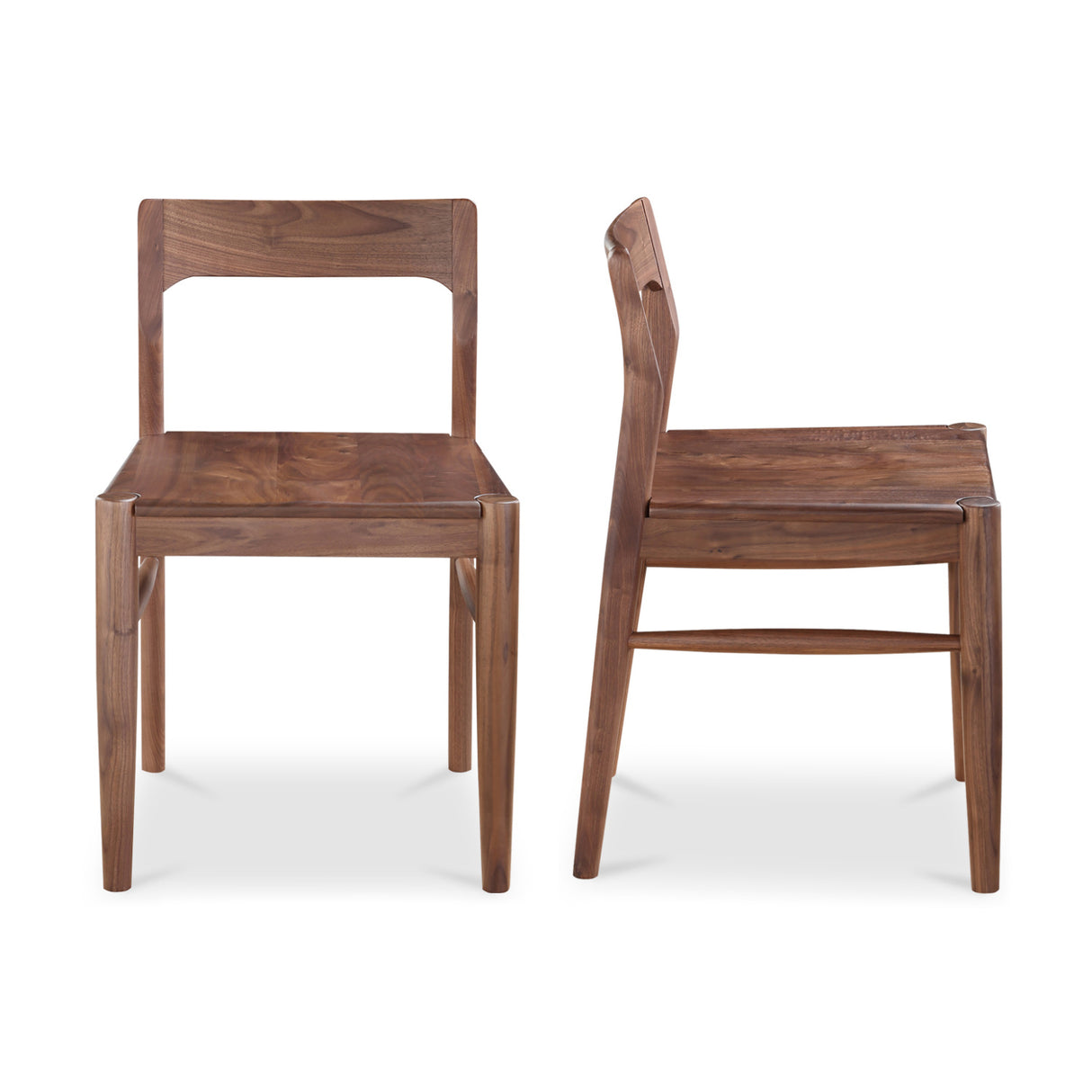 Modern European furniture - Solid Wood Open-Back Dining Chair - www.oroa.com