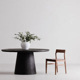 Modern European furniture - Solid Wood Open-Back Dining Chair - www.oroa.com