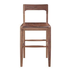   Modern European furniture - Solid Wood Open-Back Counter Stool - www.oroa.com | Oroa.com