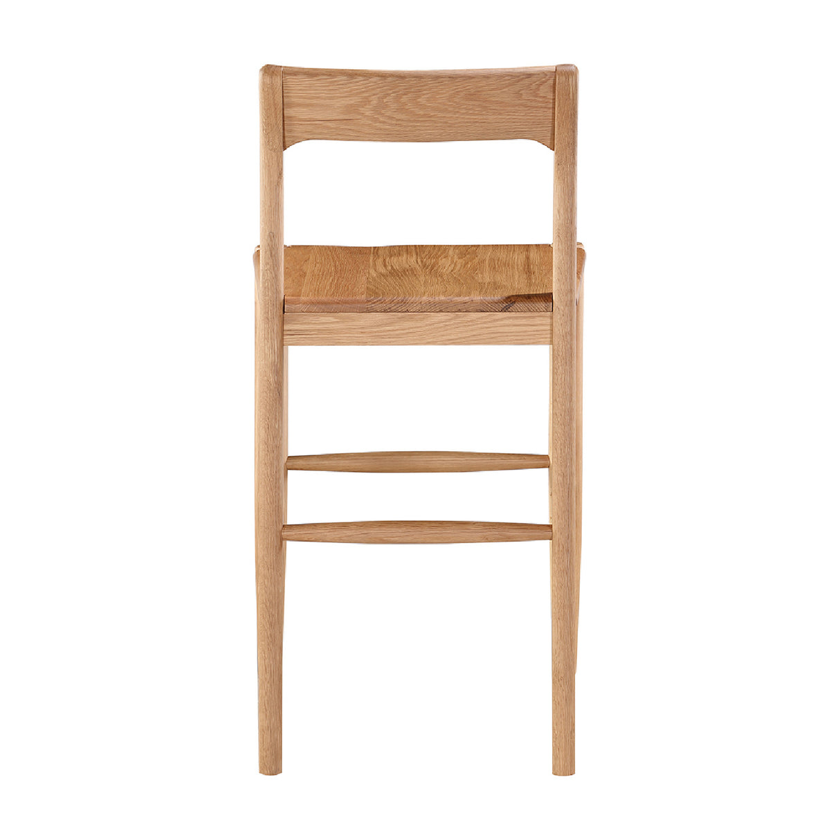   Modern European furniture - Solid Wood Open-Back Counter Stool - www.oroa.com | Oroa.com